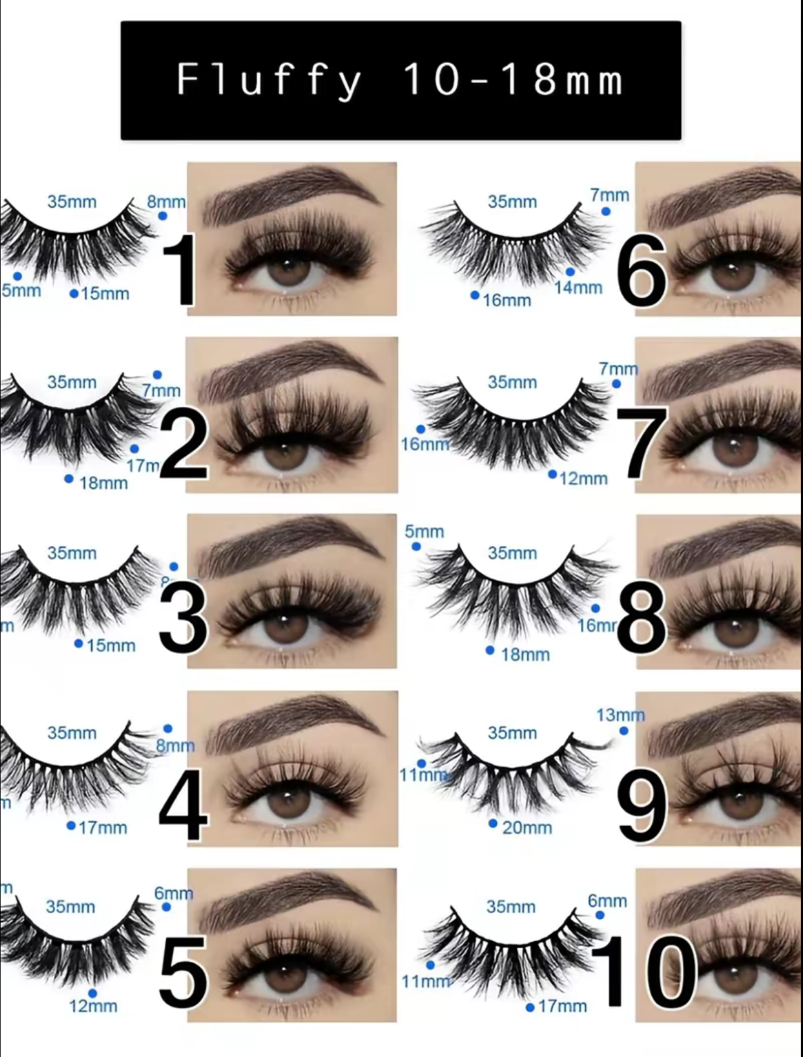 The Glam Box | 3-Pair Lash & Beauty Kit