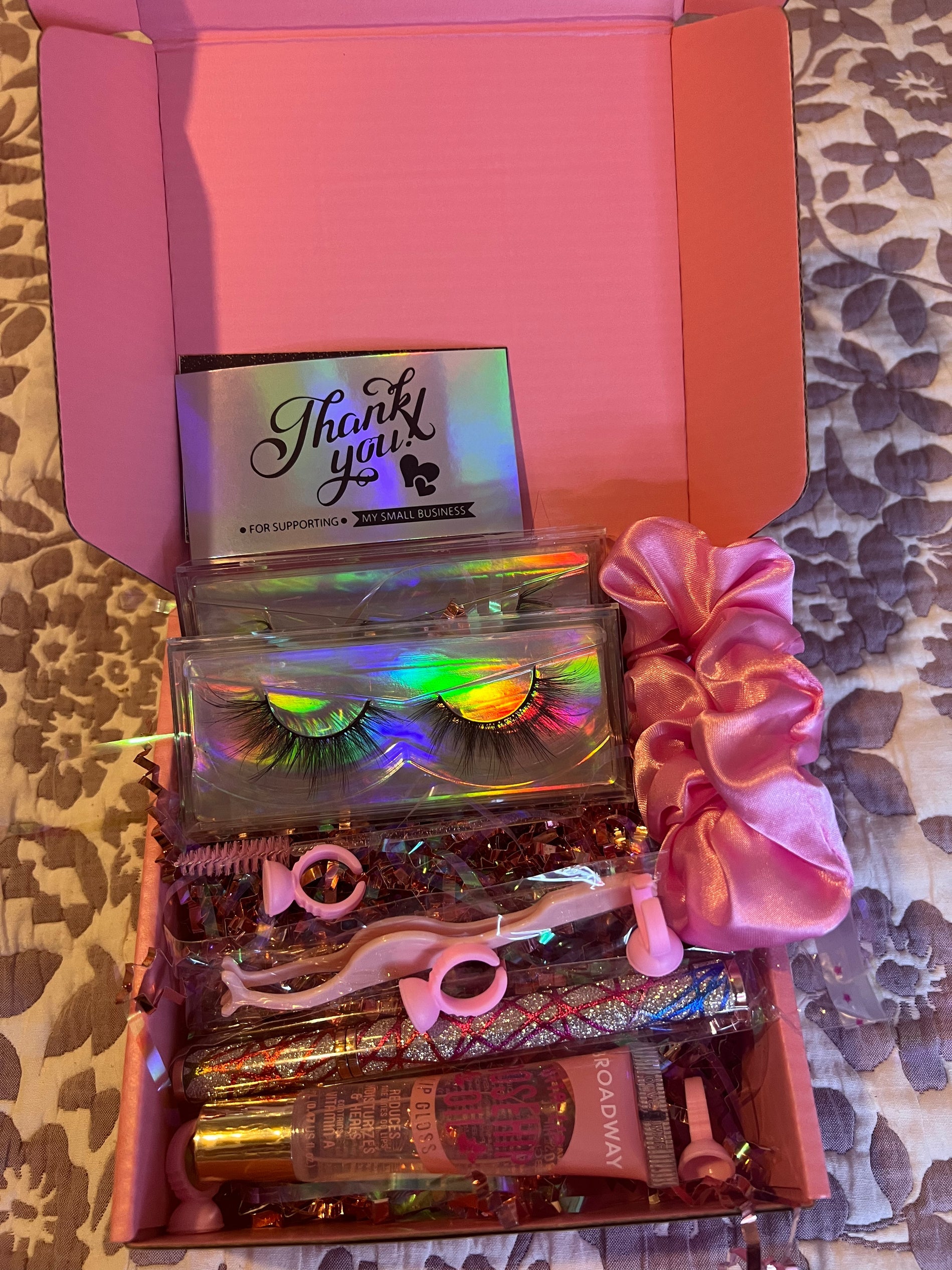 The Glam Box | 3-Pair Lash & Beauty Kit